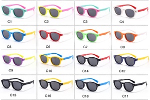 Superhot 21056 Multicolor Basso Prezzo Per Bambini Per Bambini uv400 Occhiali Da Sole Polarizzati Classic Ragazze Dei Ragazzi Del Silicone Telaio Occhiali Da Sole - Product Image 5