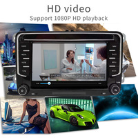Pantalla Táctil HD de 7 Pulgadas, CarPlay Inalámbrico, Android Auto, Amplificador DSP, RGB para Todos los Radios VW, Sistema Multimedia para Automóvil con GPS, Unidad Principal