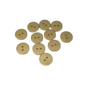 Zinc Alloy Round <b>Buttons</b> 2 Holes Metal Lead Free For Apparel Shenzhen China - Product Image 4