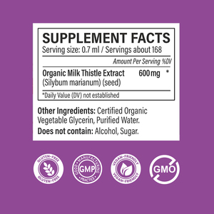 Gotas Líquidas de Cardo Mariano Sin <span class=keywords><strong>Alcohol</strong></span> OEM - Sin Azúcar, Endulzadas Naturalmente con Glicerina Vegetal, 120 ml, Marca Privada - Product Image 4