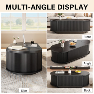Tavolino da Salotto in <span class=keywords><strong>Legno</strong></span> Personalizzato con Piano Sollevabile e Ampio Spazio di Stoccaggio, Prezzo all'Ingrosso di Fabbrica - Product Image 4