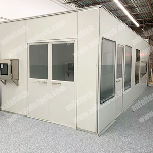 Tùy Chỉnh Thoại Di Động Cầm Tay Mềm Rèm/Plexiglass/Bánh Sandwich Panel Phòng Sạch - Product Image 6