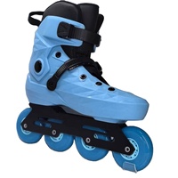Patins à roulettes de slalom professionnels pour adultes YSMLE, 80 mm PU, 4 roues, coque rigide, patins à roulettes en ligne, chaussures de patinage freestyle