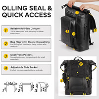 Sac à dos étanche en PVC de 30 L, ODM pour les amateurs de plein air, kayak, navigation, randonnée, aventures