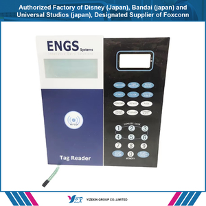 Autocollant de panneau de membrane adhesives-3M OEM PCB FPC commutateur de membrane avec touches tactiles - Product Image 4