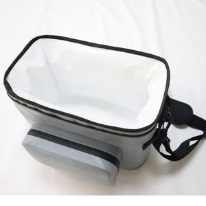 Özelleştirilebilir açık taşınabilir soğutucu kutu büyük kapasiteli PVC yumuşak taraflı yalıtımlı soğutucu çanta taşınabilir plaj soğutucu kutu - Product Image 6