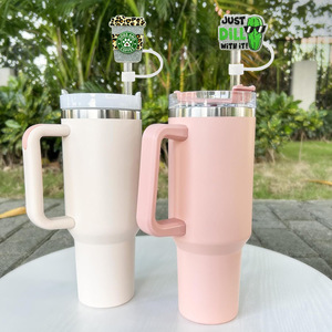 Fabricante de tapas de silicona para pajitas de 10 mm, pajitas acrílicas para fiestas, accesorios decorativos DIY, tapas creativas de dibujos animados para pajitas - Product Image 2