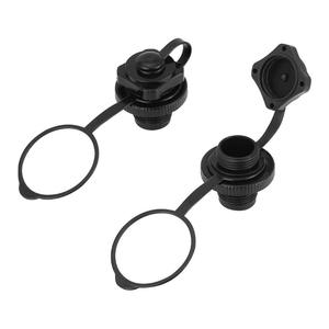 Valve d'air universelle Boston pour bateaux pneumatiques, kayaks, matelas ; Accessoires de bouchon de buse d'air de petite taille pour la pêche - Product Image 1