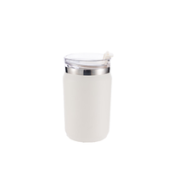 Tasse à café sous vide en acier inoxydable à double paroi avec couvercle étanche pour le sport, le bureau et la voiture 350ml/480ml/600ml
