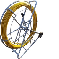 Aiguille de Tirage en Fibre de Verre 6 mm, Tire-Câble Optique pour Conduits 300 m