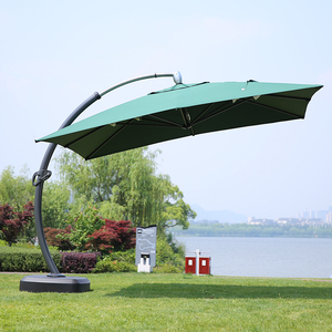 fashion outdoor hanging umbrella waterproof aluminum restaurant cantilever garden beach patio sun canvas <span class=keywords><strong>parasol</strong></span> Fancy parasols - Product Image 1