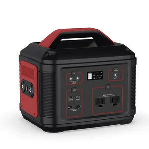 BELTTT generatore di corrente portatile 488.4wh batteria agli ioni di litio 230V AC 500w uscita centrale elettrica campeggio Outdoor Smart LCD