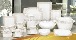 Набор керамической посуды высокого качества в египетском стиле, 66 шт. - Product Image 4