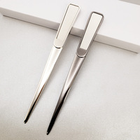 Ouvre-lettre en métal personnalisé, coupe-papier de bureau, couteau artisanal personnalisé avec logo d'entreprise, cadeau pour entreprise