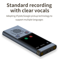 Appareil de Traduction Linguistique Professionnel Portable Hors Ligne et en Temps Réel, Traduction Vocale IA avec Connectivité Wi-Fi