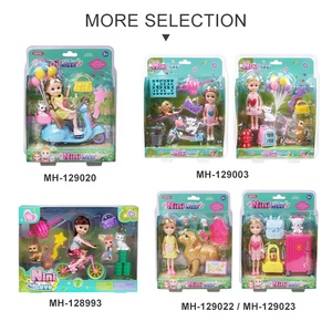 <span class=keywords><strong>Muñeca</strong></span> de juguete para niñas, juguete de 6 pulgadas con temática de skateboard - Product Image 6