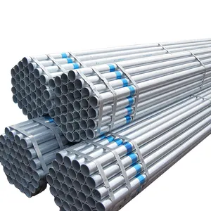 Popular product seamless Galvanized Pipe High Precision galvanized steel tube in stock