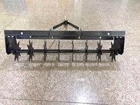 Fabricant fournit un prix bon marché, tracteur derrière de pelouse, rouleau de découpe rotatif, motoculteur, aérateur de pointes