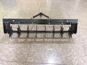 Fabricant fournit un prix bon marché, tracteur derrière de pelouse, rouleau de découpe rotatif, motoculteur, aérateur de pointes - Product Image 3