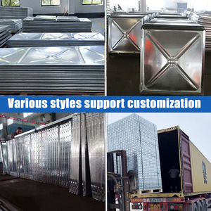 Tanque de Agua de Acero Galvanizado Atornillado, Tanque de Recolección de Agua de Lluvia con Panel Corrugado, Tanque de Almacenamiento Galvanizado - Product Image 5