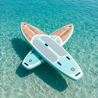 Planche à pagaie gonflable de pêche de pointe avec siège réglable multi-angles et rail d'accessoires