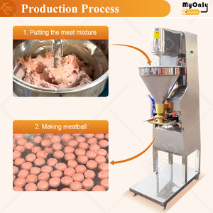 Ligne de production de boulettes de <span class=keywords><strong>viande</strong></span> MY Fish Machine à rouler les boulettes de <span class=keywords><strong>viande</strong></span> <span class=keywords><strong>pour</strong></span> faire des boulettes de <span class=keywords><strong>viande</strong></span> - Product Image 3