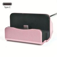 Station de charge et de synchronisation de données de type C, support de bureau