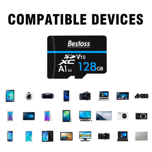 <span class=keywords><strong>Tarjeta</strong></span> de Memoria TF BESTOSS Compatible de Alta Velocidad y Capacidad Completa Mini SD C10 U3 de 512 GB con 3 Años de Garantía - Product Image 3