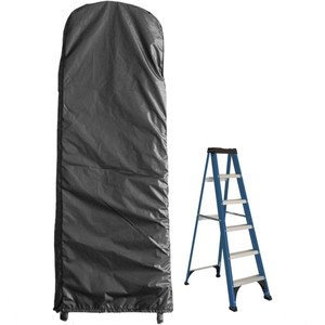 Housse de protection pliable pour échelle, anti-poussière, imperméable, avec cordon de serrage, pour échelle à marches, patio, jardin, extérieur, sac de rangement domestique - Product Image 1