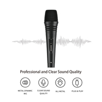 Microphone dynamique cardioïde professionnel bon marché, microphone filaire XLR à main, fabrication ODM OEM