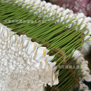 Mini-louises artificielles Jinxi en PVC souple à tige unique pour décoration de mariage - Commerce électronique transfrontalier - Product Image 1
