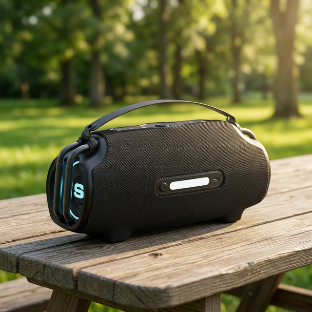 Portable Outdoor 30W Speaker IPX6 Waterproof Auracast TWS Stereo Type-C Fast Charging Wireless Speaker