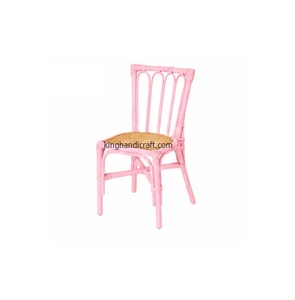 Silla Infantil de Mimbre Artesanal para Alquiler en Fiestas, Asientos de Mimbre Hechos a Mano para Niños, Venta al por Mayor para Eventos de Cumpleaños y Bodas - Product Image 1