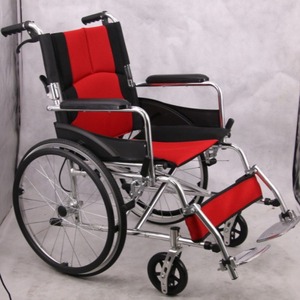 L+C Manual Wheelchair With <b>Commode</b> Seat <b>Folding</b> Lightweight For Seniors Mobility Aid - Product Image 5