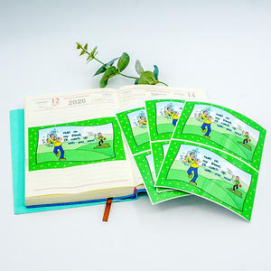 Bon prix étiquette de feuille d'autocollant en vinyle étanche aux UV de dessin animé personnalisé autocollants de dessin animé adhésifs - Product Image 4