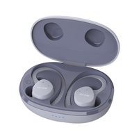 Mini écouteurs sans fil bluetooth écouteurs intra-auriculaires clip d'oreille ouvert pliable écouteurs sans fil bluetooth 5.3 basses profondes
