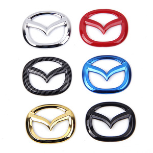 Cubierta de Volante Delantera y Trasera de ABS, Emblema con Logotipo, Pegatinas para Automóviles, No es Necesario Retirar la <span class=keywords><strong>Insignia</strong></span> Original - Product Image 1