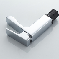Grifo de Lavabo Cuadrado de Latón Sanitario de una Sola Palanca con Cartucho Cerámico, Diseño de Lujo, de Momali Faucet Factory