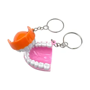 Diş Kliniği Anahtarlık Simülasyon Diş Anahtarlık Moda Anahtarlık Takı Diş Hekimi Dekorasyon Anahtarlıklar Yardımcısı Hediye - Product Image 5
