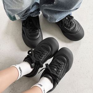 Nouvelles Chaussures de Marche Décontractées Montantes pour Hommes, Tendance, en Maille Respirante, à Lacets, Idéales pour Tenues Professionnelles, Design Courbé, Chaussures d'Extérieur - Product Image 4