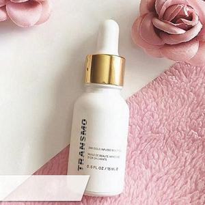 Customized New 30ml clear Frosted Flat Shoulder Serum <b>Glass</b> <b>Dropper</b> <b>Bottle</b> Cosmetic Skincare Packaging - Product Image 1