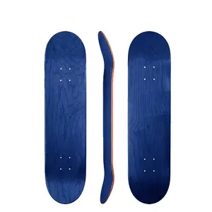 Chuyên Nghiệp Tùy Chỉnh Canada Đông Bắc Maple Longboard Skate Board Skateboard Boong