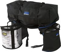Sacoche de selle de cheval personnalisée avec logo BSCI, sacoches de selle équestres western, sacoches de selle double face pour pommeau, vente en gros