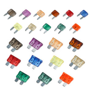 Kit de Fusíveis Automotivos Mini Micro ATO Padrão de 220 peças 2A-40A com Extrator para Motocicleta, Barco e Caminhão - Product Image 4