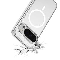 Coque de Téléphone Magnétique Transparente Antichoc Robuste de Haute Qualité pour Google Pixel 10 Pro XL 9A 9 Pro