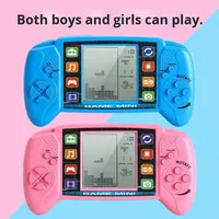 Console électronique portable rétro nostalgique pour enfants, classique transfrontalier pour le jeu Tetris