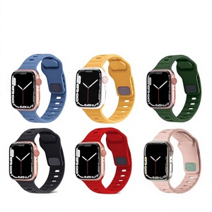 Cinturino Sportivo in Gomma Nera di Alta Qualità Fuerdun con Fibbia Quadrata per Orologi 42mm S10 38/40/41/42/44/45/46/Ultra 49MM - Product Image 2