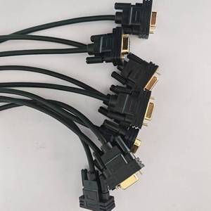 DB9 mannelijke-vrouwelijke kabelassemblage voor gebruik in auto's en huishoudelijke apparaten, op maat gemaakte bedrading met rubber/PVC isolatie - Product Image 4