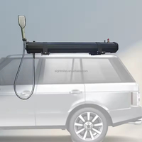 Douche de camping pour véhicule tout-terrain avec réservoir d'eau pressurisé EM 30L, support de toit en aluminium et tuyau de pulvérisation