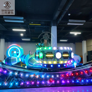 Manège de parc d'attractions certifié CE : Voiture volante UFO |   Voiture volante rotative personnalisée à <span class=keywords><strong>prix</strong></span> d'usine pour parc d'attractions, centre commercial, carnaval - Product Image 5